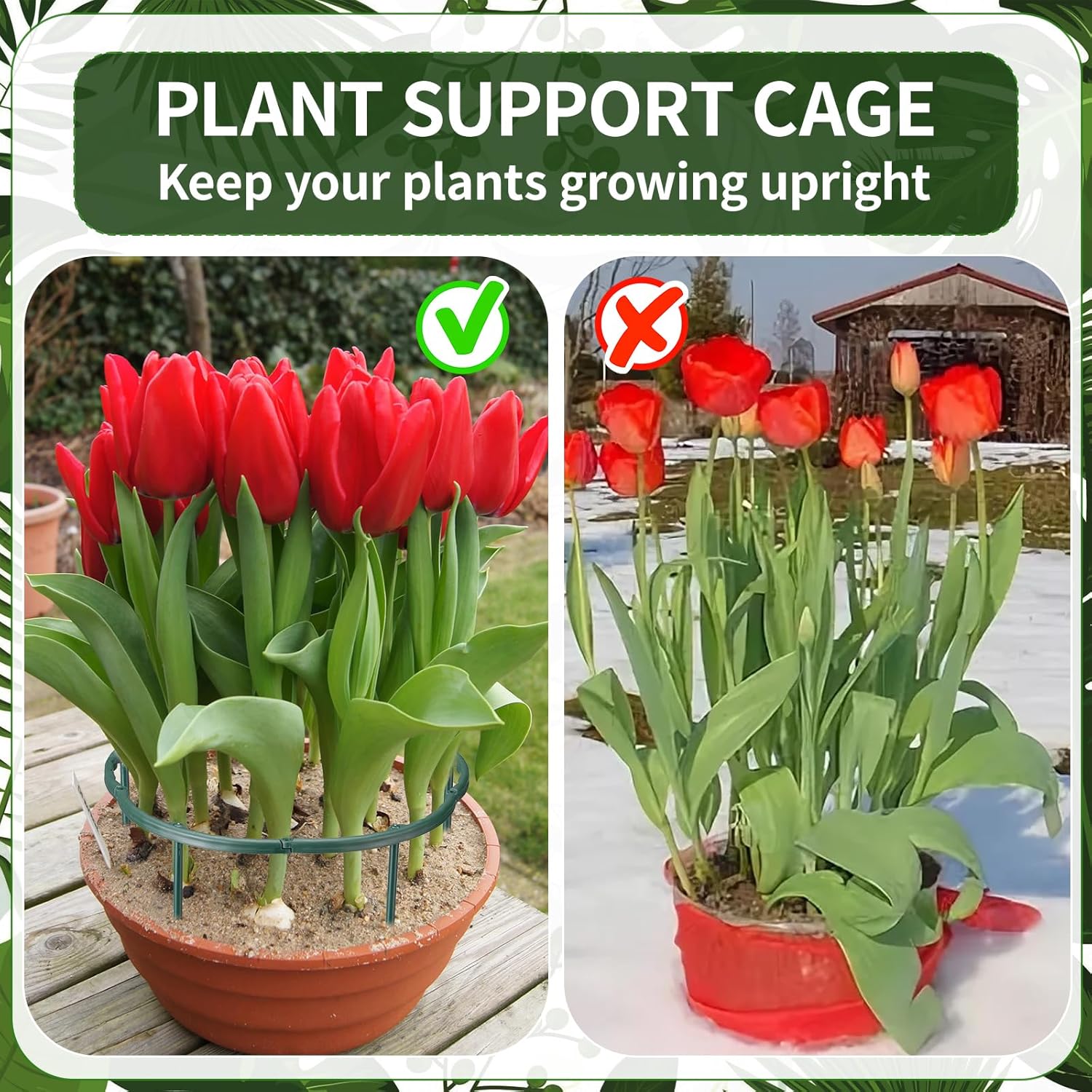 1/16 шт. Подпорка для растений – обзор и цена Florist Supp